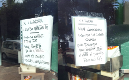 «Non c'è niente da rubare, non rompete i vetri»: la richiesta del ristoratore ai ladri