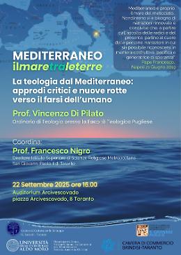 Una città mediterranea: due giornate dedicate a teologia e geopolitica