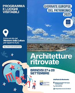 Brindisi apre le porte ai tesori nascosti per le Giornate Europee del Patrimonio