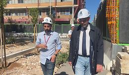 Piazza Moro, il sindaco Leccese sul cantiere: “Prima riapertura entro fine anno”. Le foto