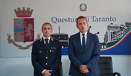 Antonio Serpico alla guida della Squadra Mobile di Taranto