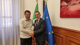 Salvini incontra il gruppo Yildrim-Corex: focus su dragaggi e sviluppo del Porto di Taranto