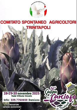 Il C.S.A. ribadisce il ruolo degli agricoltori nella Sagra del Carciofo: “Evento nato dal territorio, non da strumentalizzazioni”