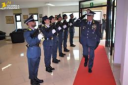 Il generale Geremia in visita al Comando della Guardia di Finanza Bat