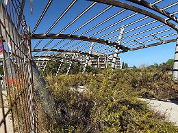 Al via la messa in sicurezza dell’ex mercato di Palese. Le foto