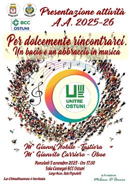Al via il nuovo anno accademico della Unitre: cultura, musica e dialogo intergenerazionale