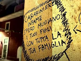 Scritte contro i carabinieri sulla chiesa madre, dura condanna di Iaia e Pichierri: “Un gesto vile e inaccettabile”