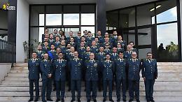 Il generale Geremia in visita al Comando provinciale della Guardia di Finanza. Le foto