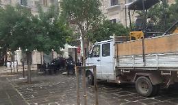 Nuove piantumazioni e potature a Bari Vecchia e a Poggiofranco. Le foto