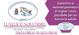 Taranto si illumina di viola per la Giornata mondiale della prematurità 2025