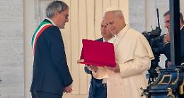 Il sindaco Angarano ricevuto da Papa Leone XIV. Le foto