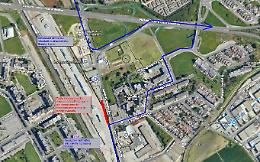 Demolizione in via Porta Lecce, sabato strada chiusa per cinque ore