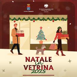 Ecco “Natale in Vetrina 2025”: premi alle attività più creative