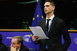 Fabio Mancini School Project al Parlamento di Strasburgo per le nuove generazioni