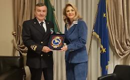 Il Direttore Marittimo di Puglia e Basilicata, incontra autorità e Capitaneria di Porto