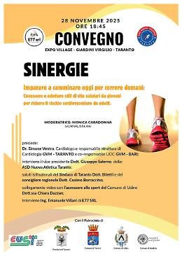 Sport, solidarietà e prevenzione: il progetto “Sinergie in movimento”