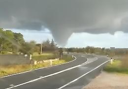 Tromba d’aria, danni tra San Pietro in Bevagna e Bosco Cuturi. Il video