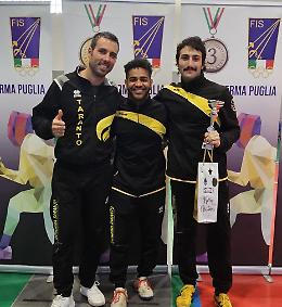 Bronzo per Rodia e tre tarantini nella top 8: ottima prova del Club Scherma Taranto