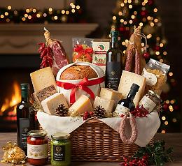 Natale a tavola, il cesto enogastronomico conquista le famiglie pugliesi