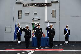 Cambio al vertice del Gruppo Marittimo Nato 2, le foto della cerimonia 