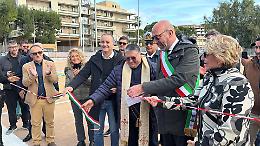 San Girolamo, inaugurata la nuova area di sosta. Le foto