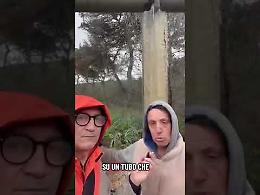 Perdite d&rsquo;acqua dalle condotte Aqp nella gravina Mazzaracchio, nuova denuncia. Il video