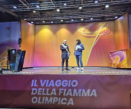 Fiaccola Olimpica, Bitetti: una vetrina di valori con il pensiero rivolto ai Giochi del Mediterraneo. Il video