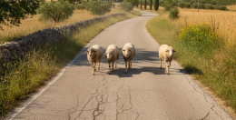 Gregge sulla provinciale, strage di pecore nella notte tra Ruvo e Corato