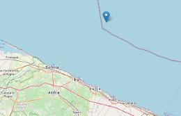 Scossa di terremoto sulla costa barlettana, magnitudo 2.4