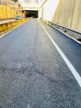 Cantieri Brt, riapre una corsia del sottopasso Filippo e scatta la chiusura dell&rsquo;altra