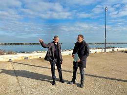 Waterfront di San Girolamo, sopralluogo Comune e Universit&agrave; per un nuovo spazio dedicato al mare