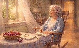 La torta di ciliegie