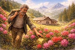 Tra coloratissimi rododendri &egrave; nascosta la fortuna