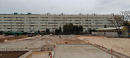 Pinqua Santa Rita, lavori avanti al 65%: nuovi spazi verdi e servizi per il quartiere. Le foto