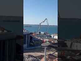 Stadio del Nuoto, il cantiere entra nella fase decisiva. Il video