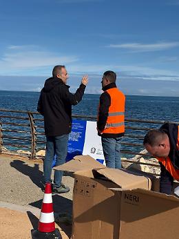 Nuova illuminazione sul lungomare di Palese e San Girolamo