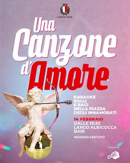 San Valentino in piazza, musica e karaoke a largo Albicocca