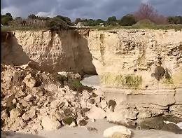Crollo dell&rsquo;Arco degli Innamorati, allarme erosione sulla costa salentina
