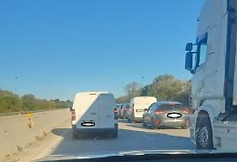 Tamponamento a catena sulla Taranto Grottaglie, due feriti