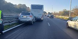 Tamponamento sul Ponte Punta Penna, traffico in tilt