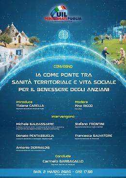 Anziani e intelligenza artificiale, la sfida al centro del congresso Uilp