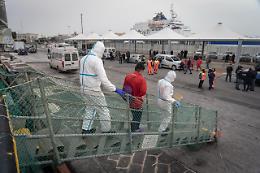 Sbarcati i 14 naufraghi salvati dalla Life Support di Emergency. Le foto