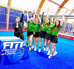 Winter Cup femminile, il Fabs Padel conquista la fase nazionale