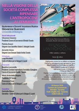 Scienza, Uomo, Responsabilit&agrave;: Taranto e l'Antropocene