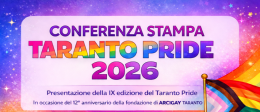 Taranto Pride 2026, parte il conto alla rovescia: presentazione al Teatro Orfeo