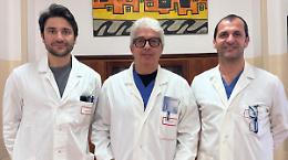 Trapianto meniscale, primo intervento nel Sud Italia al Policlinico. Le foto