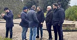 Canali e sicurezza idraulica, sopralluogo con Borraccino e Paolicelli