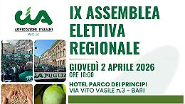 Cia Puglia, oltre 200 delegati a Bari per eleggere la nuova guida