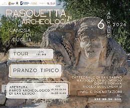 Luned&igrave; dell'Angelo, Canosa: "A spasso nel tempo" tra ipogei affrescati e sapori antichi