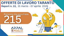 Sono 215 le opportunit&agrave; di impiego nel Tarantino: boom nel turismo